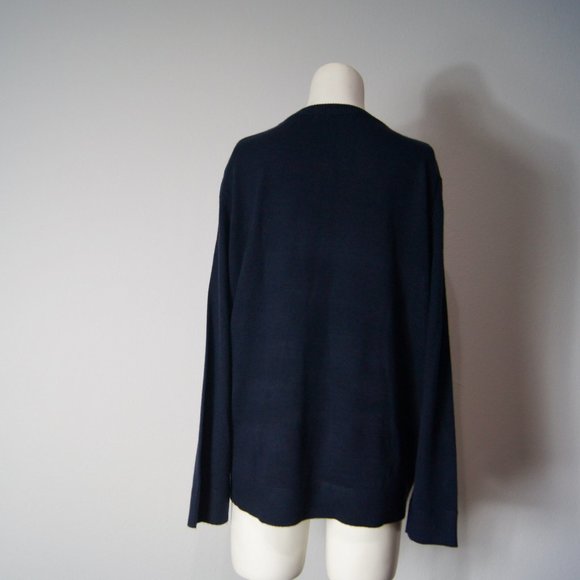 M&S COLLECTION MARKS SPENCER Black CHRISTMAS POM POM Alpaca JUMPER TOP X-Large - Picture 5 of 6